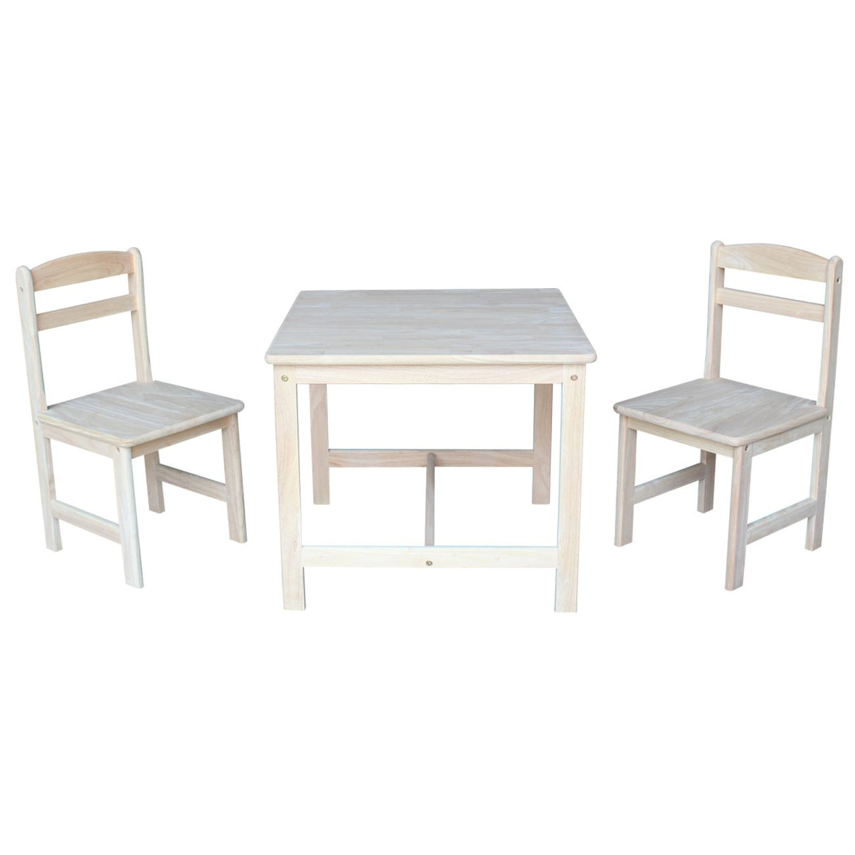 International Concepts 3-Piece Set Table, Unfinished IC International Concepts