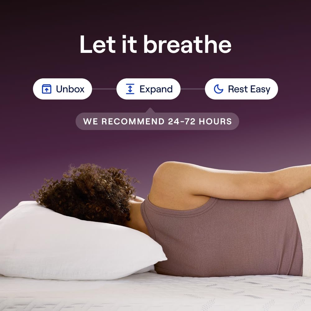 Nectar Luxe Hybrid 14” King Mattress - Medium Firm - Memory Foam & Innerspring Coils - Cooling Fibers - 3” Pressure Relief Layer - Mattress in a Box - 365-Night Trial & Forever Warranty Nectar