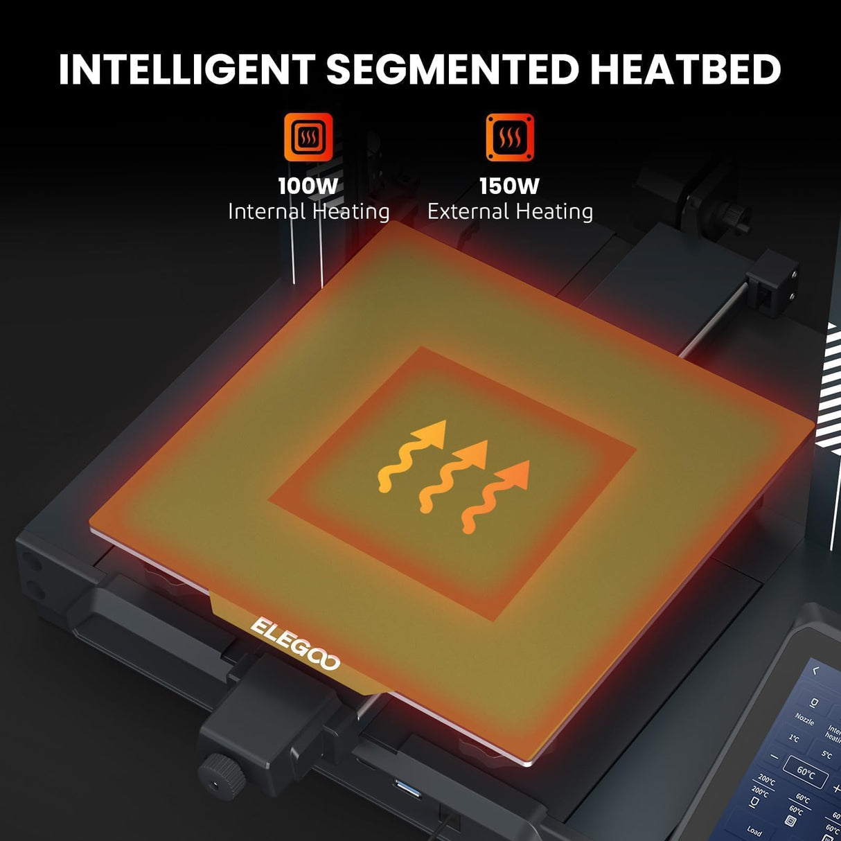 ELEGOO Neptune 4 Pro 3D Printer, 500mm/s High Speed FDM Printer with Klipper Firmware, Auto Leveling and Direct Drive Extruder, Easy Assembly, 8.85x8.85x10.43 Inch Printing Size ELEGOO