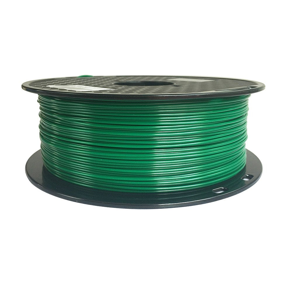 CC3D PC Filament Green 1.75 mm 3D Printer Filament 1 kg Spool 2.2 lbs Dimensional Accuracy +/- 0.05 mm 3D Printing Material Polycarbonate Green CC3D