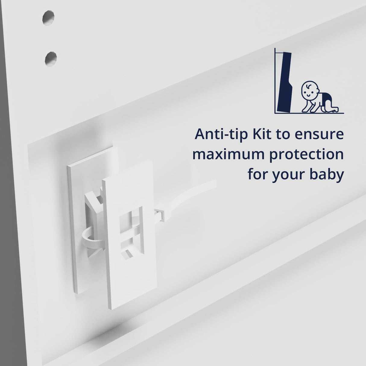 Cozy Castle 5-Tier Kids Bookshelf & Toy Storage Cabinet in White Cozy Castle