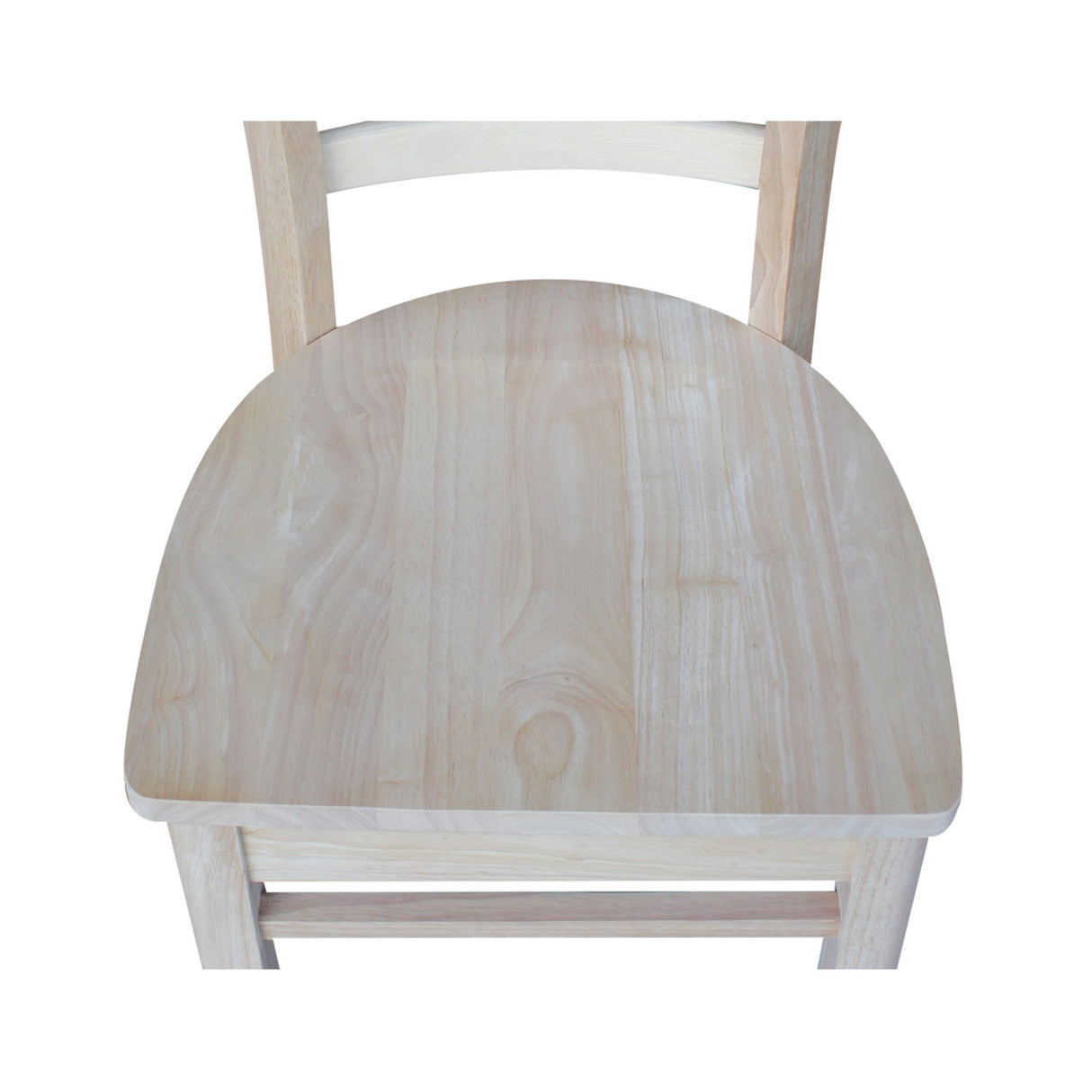 International Concepts Emily Side Chair, Unfinished IC International Concepts