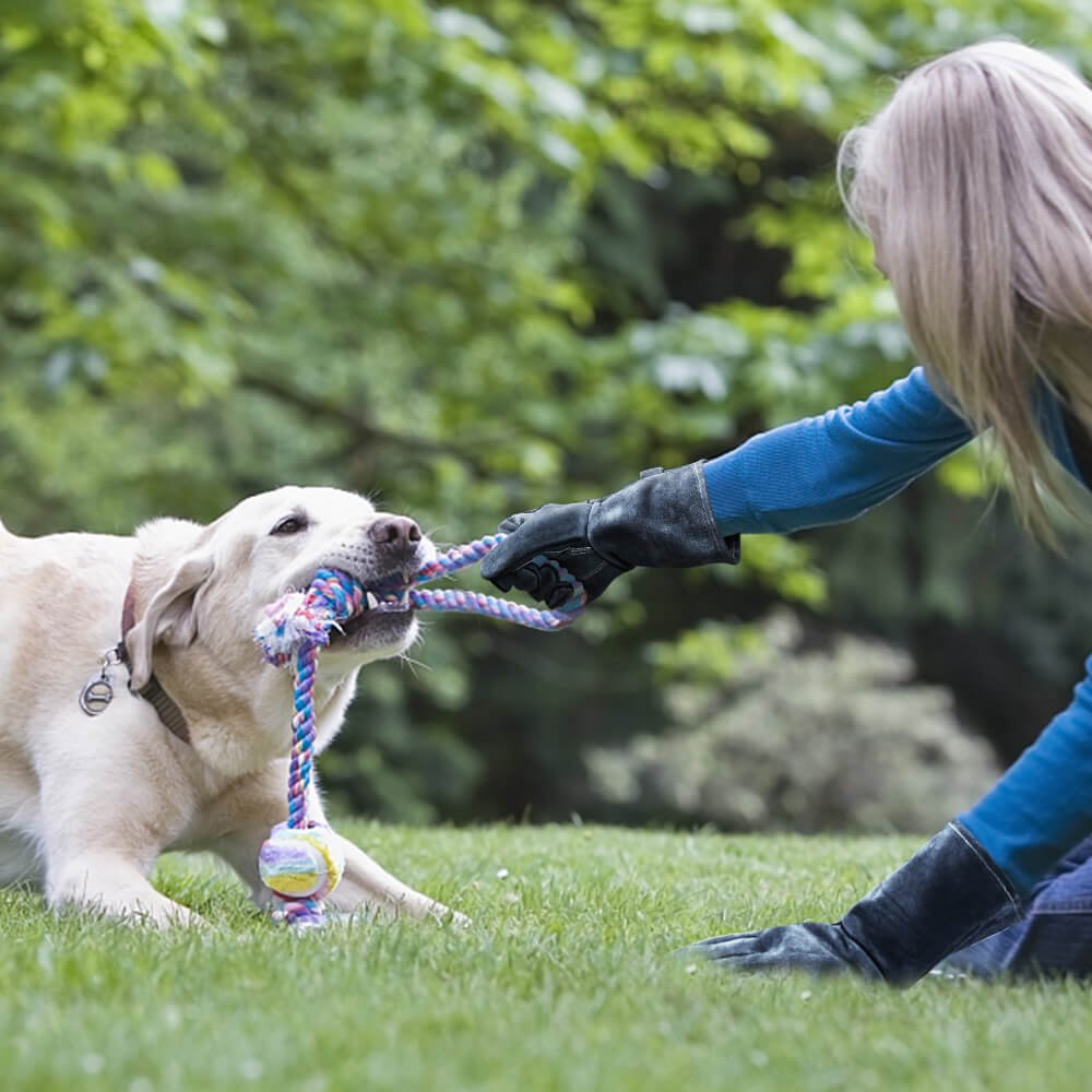 932℉ Grill BBQ Gloves 16-inch Heat Resistant Leather Forge Welding Glove with Flame Retardant Long Sleeve and Insulated Lining for Men and Women Black-Gray OZERO