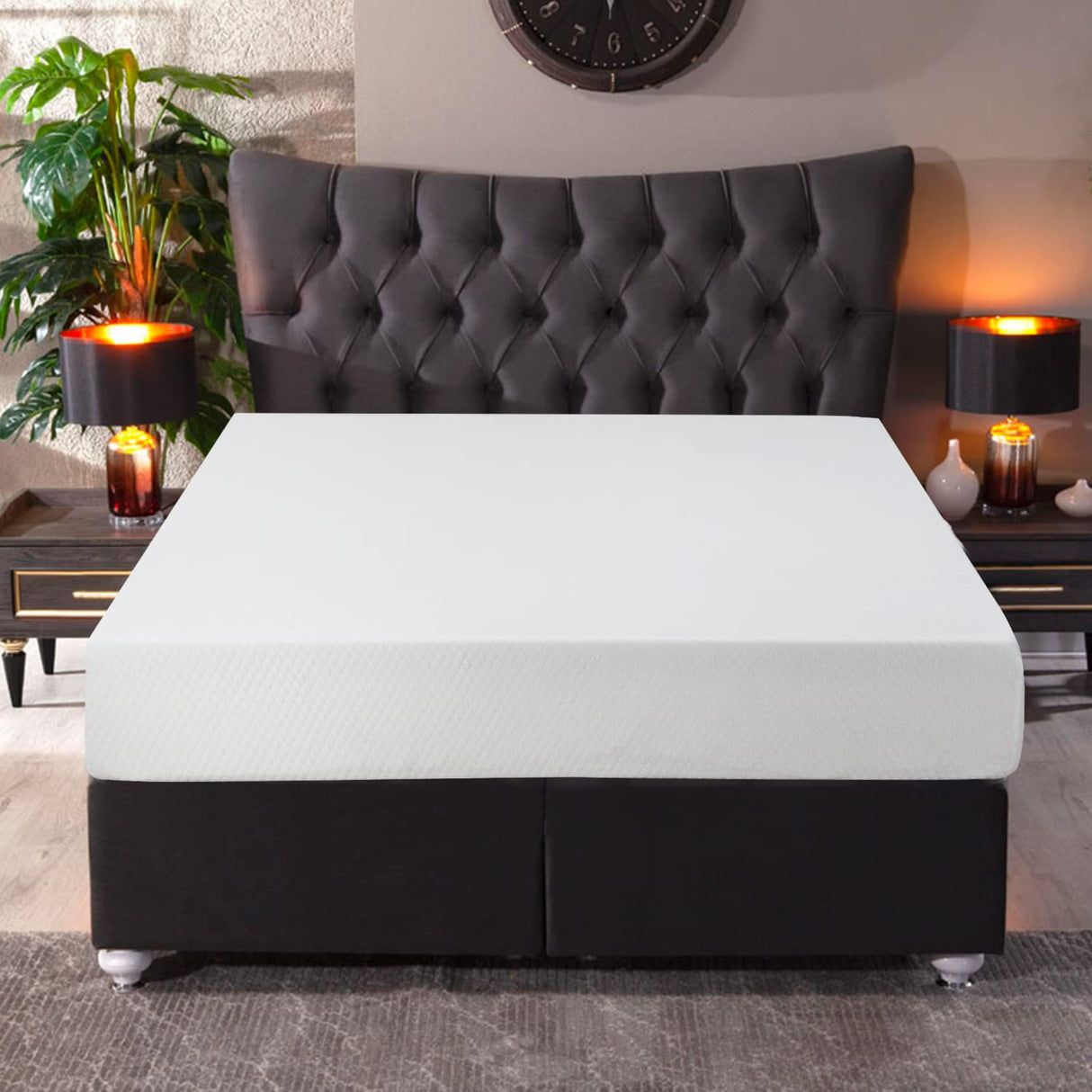 King Mattress 10 inch Gel Memory Foam Mattress Queen Mattresses Medium Firm Mattresses for Cool Sleep Relieving Pressure Relief CertiPUR-US Certified Mattress in a Box … FDW