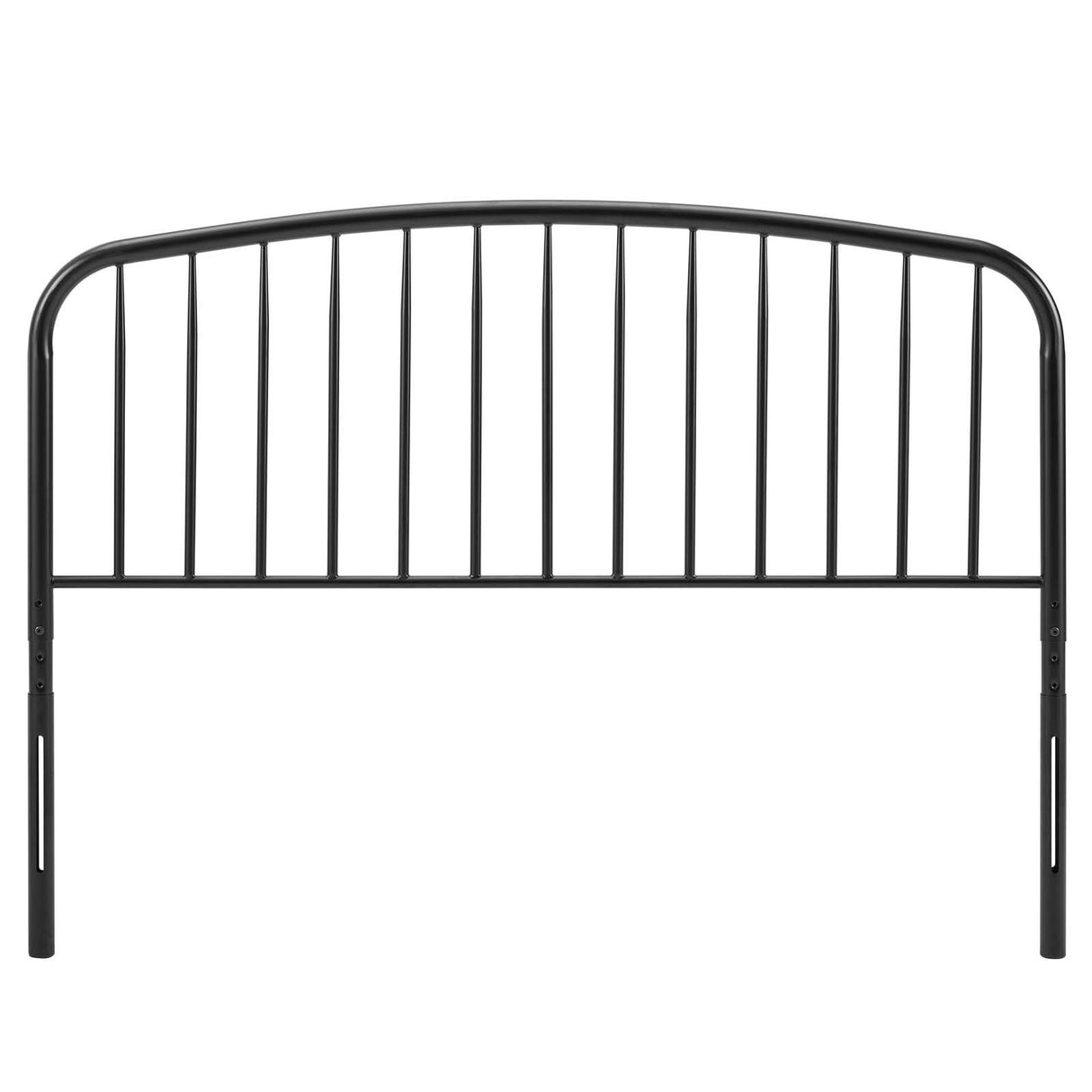 Modway MOD-6149-BLK Nova Full Metal Headboard, Black Modway