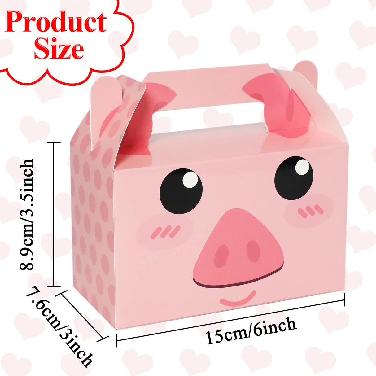 24 Pack Farm Animal Party Favor Boxes Farm Theme Birthday Goodie Boxes Farmhouse Animals Candy Christmas's Day Gift Bags Barnyard Candy Treat Boxes for Girls Kids Baby Shower Birthday Party Supplies Tevxj