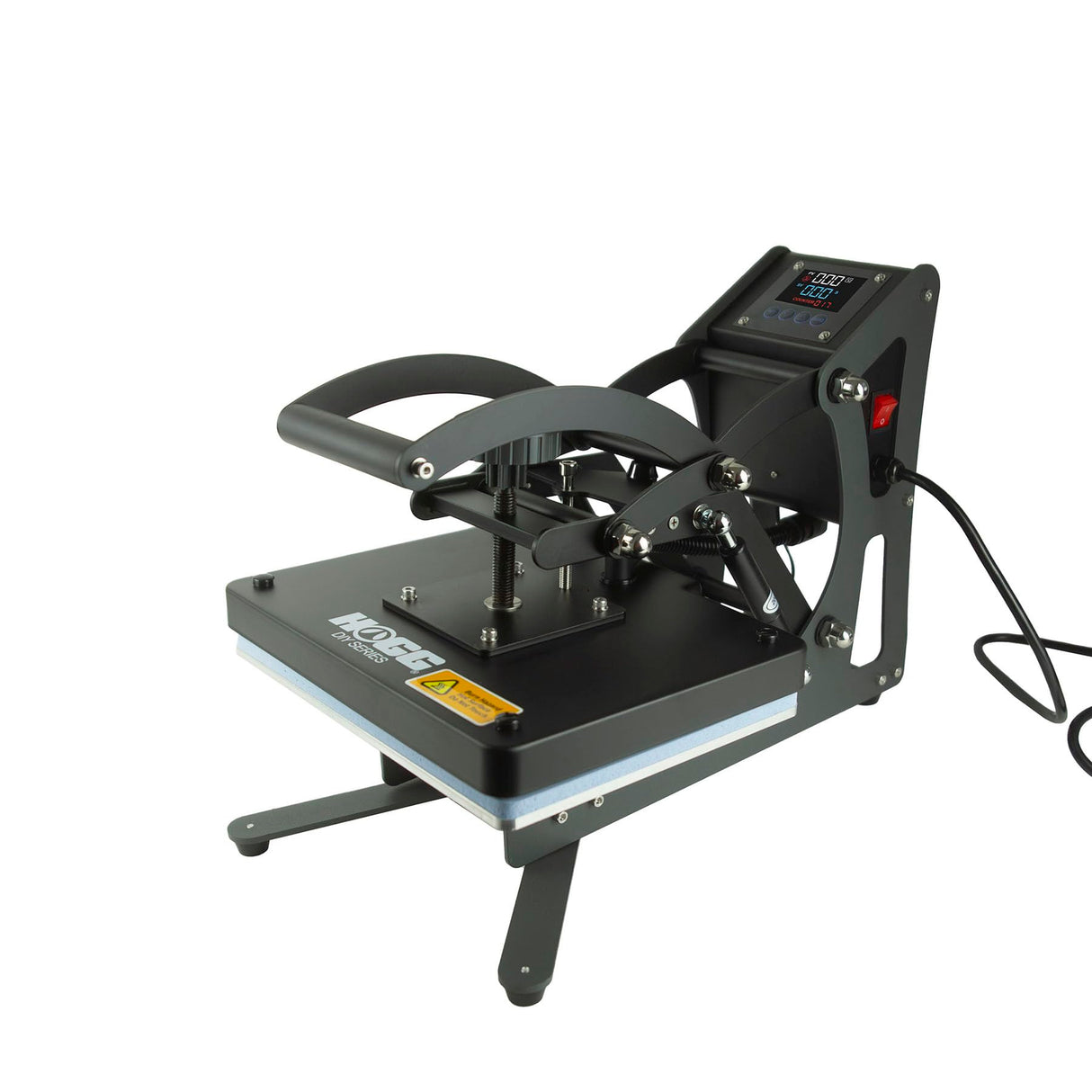 Hogg Heat Press Machine for T Shirts - DIY Series, High Pressure (9" x 12"), Craft Heat Press for Shirts, Hats, Tote Bags, Machine for HTV, DTF, DTG, Temperature Range 0 to 482 F Hogg