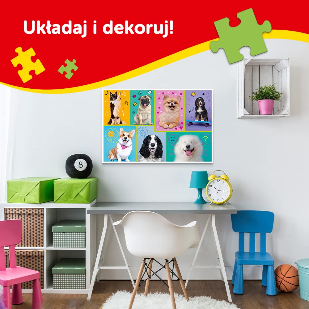 Trefl 34866 - Encanto - Set of 3 Jigsaw Puzzles for Kids (20,36,50 Pieces) Trefl