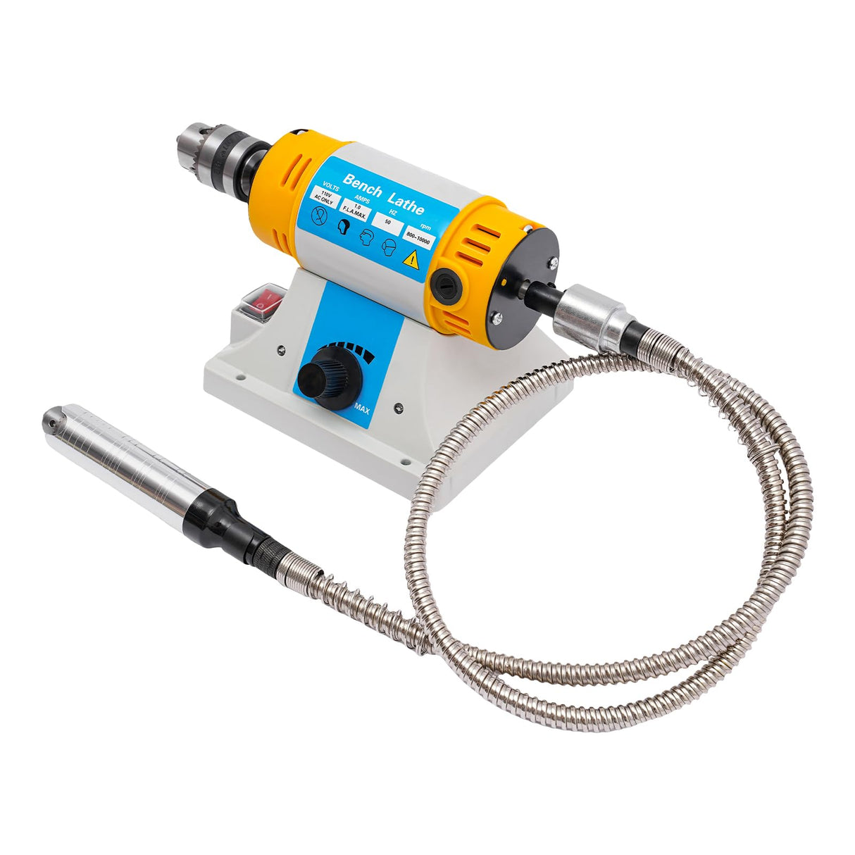 Mini Buffer Jewelry Polisher, 110V Bench Buffer Polishing Machine with Accessories, Multi-Function Benchtop Polisher Grinder, for Jewelry, Wood, Amber, Metal, Jade GXFCHYL