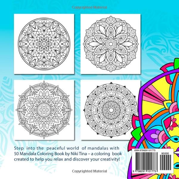 Mandala Coloring Book: 50 Relaxing Mandala Patterns for Stress Relief, Mindfulness, and Creative Joy. Relieve Anxiety with Calm and Meditative ... Experience for Adults and Teens Alike Majosta