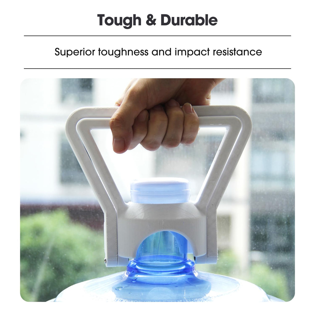 eSUN PETG Filament 1.75mm, High Toughness Glossy PETG 3D Printing Filament, 1KG Spool (2.2 LBS) 3D Printer Filament, Solid White eSUN