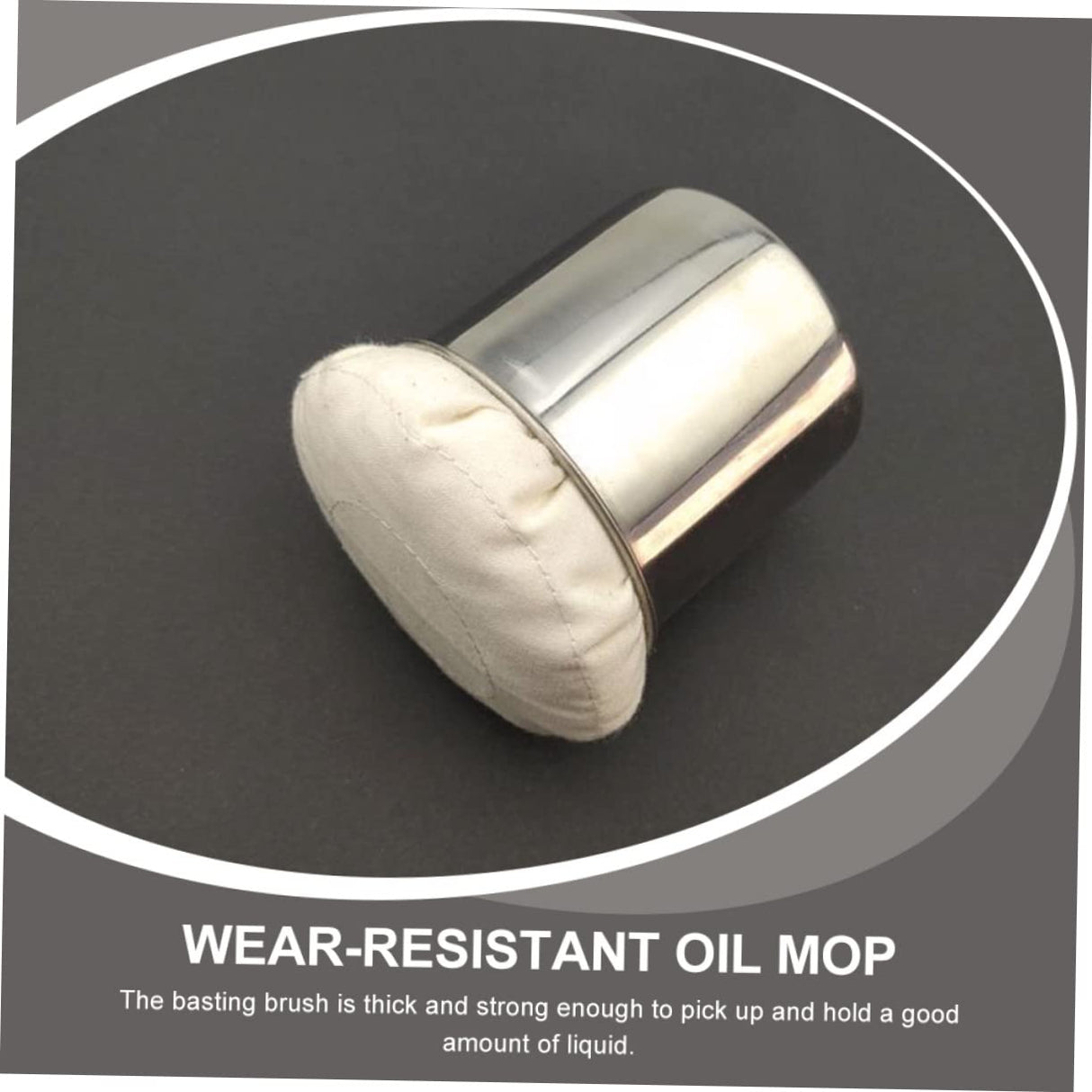 BESTOYARD 4 Sets Pancake Grease Brush Grilling Tools and Accessories Cooking Brush Oil Multifunctional Oil Mop Oil Brush Grill Mop Oil Wiper for Pancake Basting Baking Brush Pancakes Cloth BESTOYARD