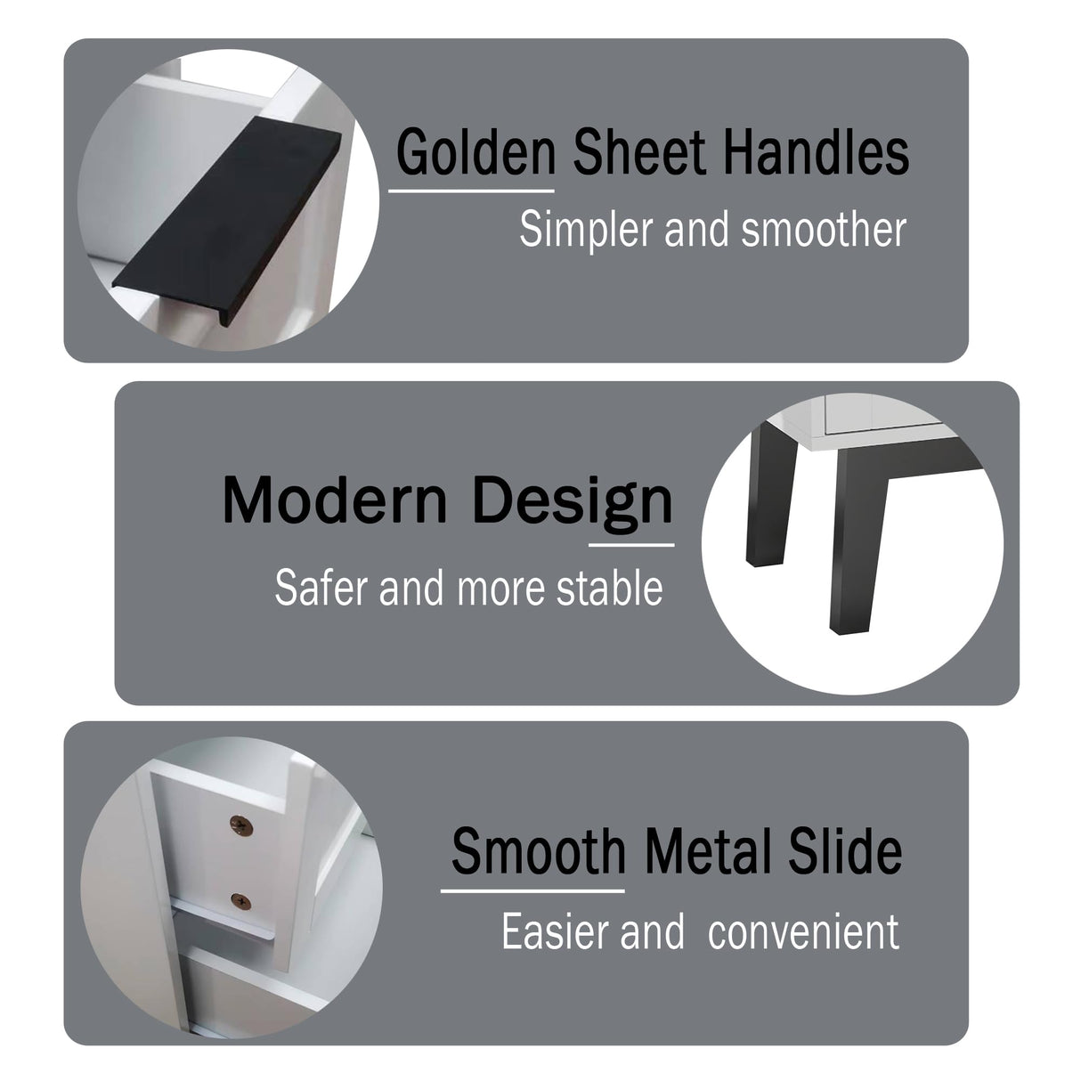 TaoHFE Modern White Nightstand Set 2 with Drawer Mid Century 22 Inch Bed Side Table Bedroom White Night Stand Set of 2 Bedside Table Set 2 White 2 Drawer Nightstand Table for Bed Room(2, White) TaoHFE