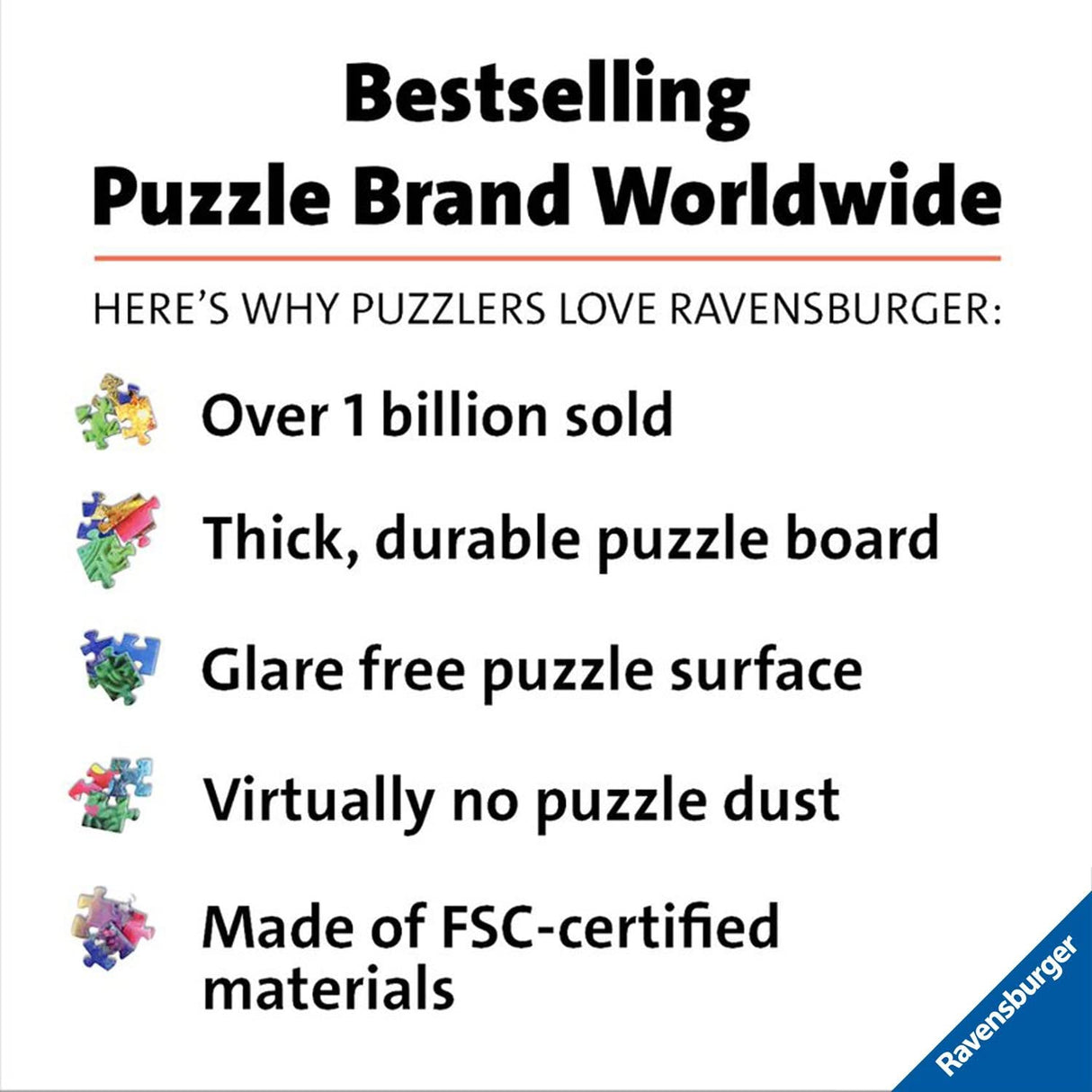 Ravensburger Goldilocks Gets Caught! 1000 Piece Jigsaw Puzzle for Adults | Unique Softclick Technology | Vibrant, Glare-Free Finish | Durable Quality | FSC Certified Ravensburger