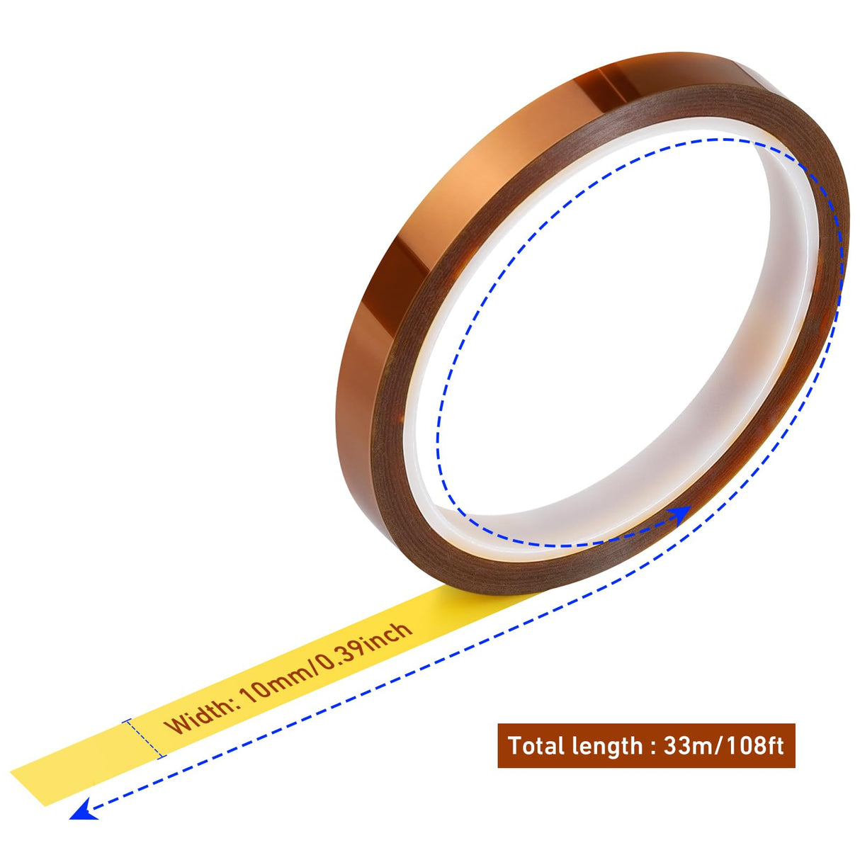 Oranllow 4 Pack PTFE Teflon Sheets for Heat Press, 16x12 Non-Stick Transfer Sheet Heat Press with 3 Rolls Transfer Tape Set for Sublimation Heat Resistant (16x12" Teflon Sheet 4P & 10mm Heat Tape Oranllow
