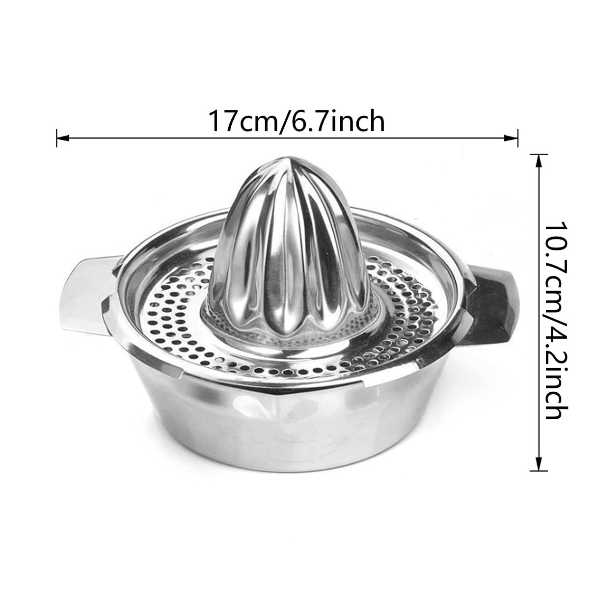 Stainless Steel Citrus Orange Juicer Lemon Lime Fruit Hand Squeezer Kitchen Tool Gogocow