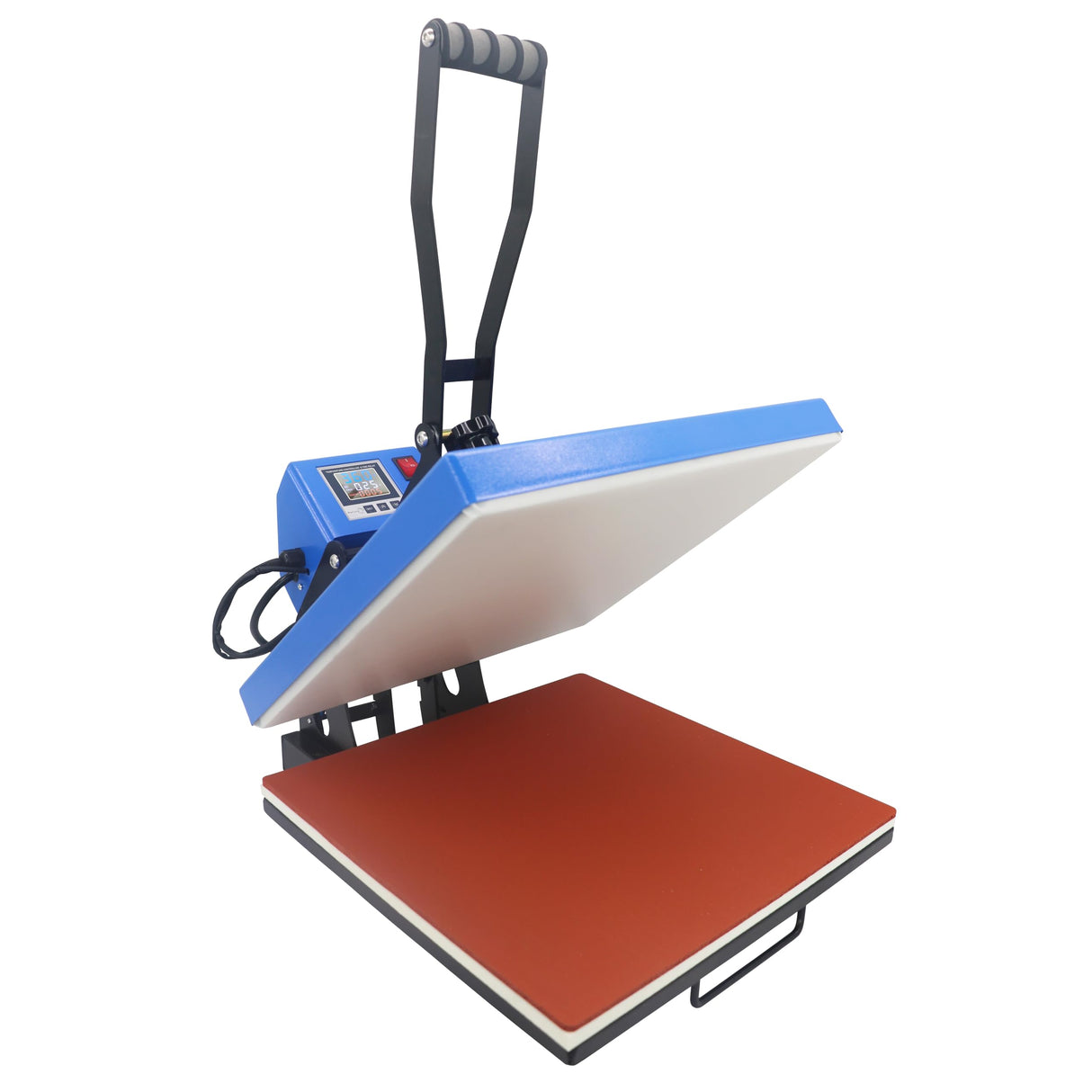 Industrial-Quality 15" x 15" Color LED Digital Sublimation Transfer Machine T-Shirt Heat Press Machine, 15" x 15", Blue Royal Press