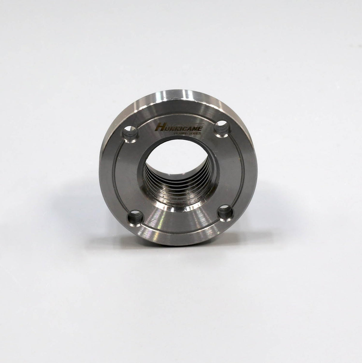 Hurricane Turning Tools, 2" Steel Faceplate For Wood Lathe, 1" x 8 TPI Hurricane Turning Tools