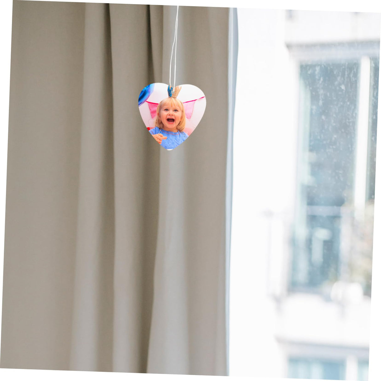 SUPVOX 1 Set Felt Aroma Diffuser Heat Transfer Felt Sublimation Blank for Sublimation Heart Sublimation Air Freshener Sublimation Ornament Blanks Decorate Love SUPVOX