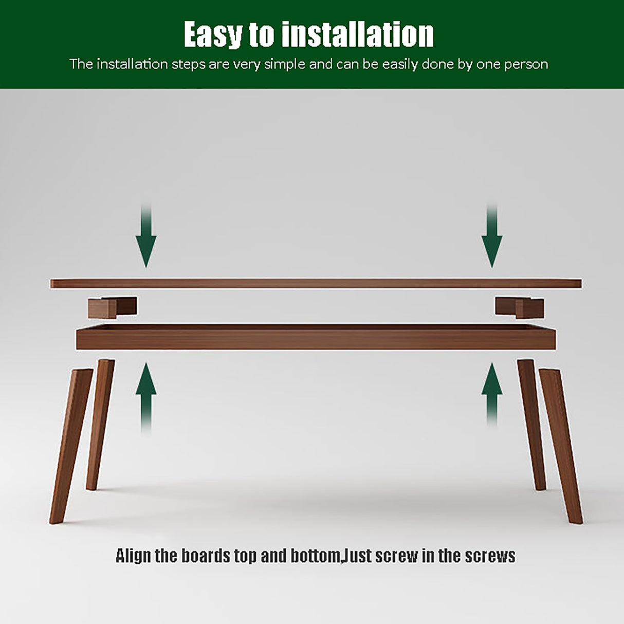 SUZEPER Mid-century Wood Long Desk Table,extra Large Two Person Office Desk,home Office Computer Desk,solid Wood Writing Desk Study Table,double Workstation Desk(120x40x75cm(47x16x30inch), Natural) SUZEPER