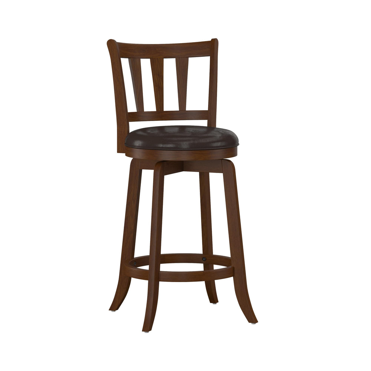 Hillsdale Presque Isle Swivel Stool, Counter Height, Cherry Hillsdale