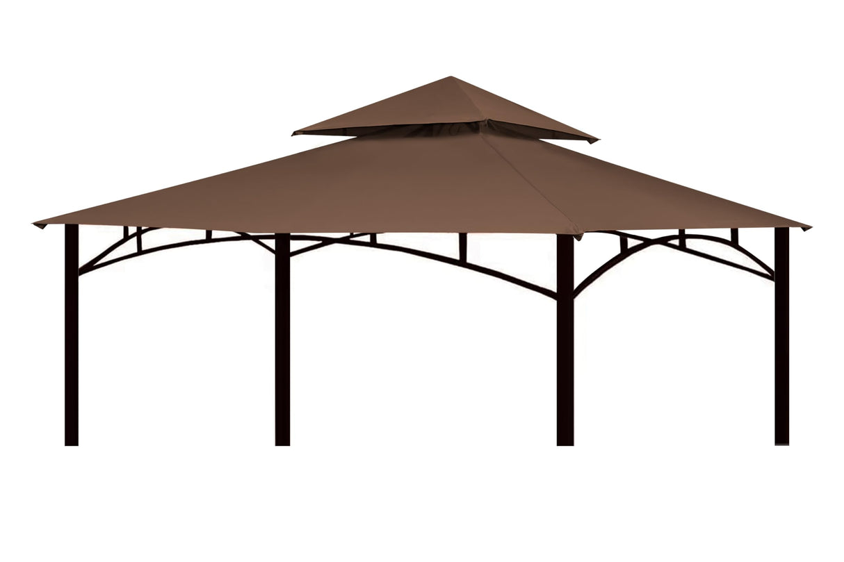 JANCANOPY Gazebo Replacement Cover for Grill Gazebo Model L-GG001PST-F, (Brown) JANCANOPY