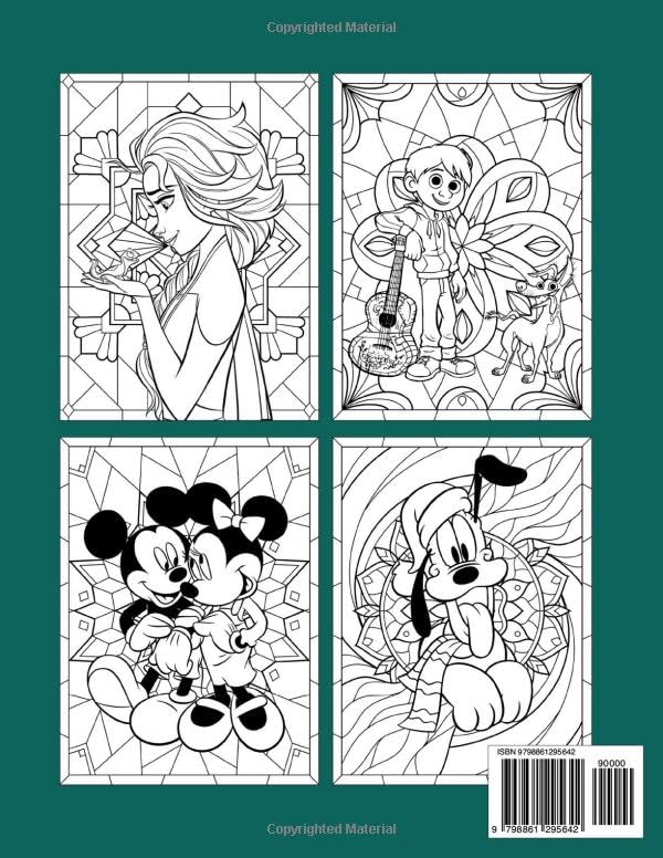 Stained Glass: Coloring Book WoodArtSupply