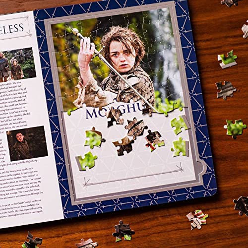 Game of Thrones Jigsaw Puzzle Book (Jigsaw Puzzle Books) WoodArtSupply