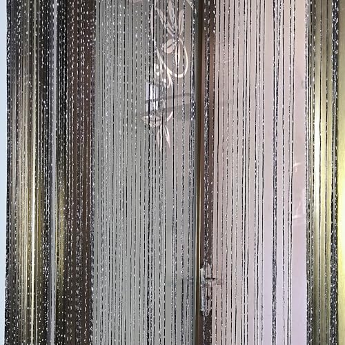 Home Decor Sequin Curtain for Doorway,Door String Curtains, 39x79 inch Hanging,Closet Bedroom Blind Living Room Divider,Window Wall Panel Fringe Backdrops Sheer no Beads Beaded Decorative Crystal LBttnny