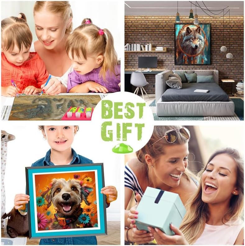 Kaliosy 5D Diamond Art Kits for Adults Planet, Large Size DIY Universe Diamond Painting Full Round Drill Crystal Art - Craft Cross Stitch Embroidery for Home Wall & Office Decor 11.81x31.5 inch Kaliosy