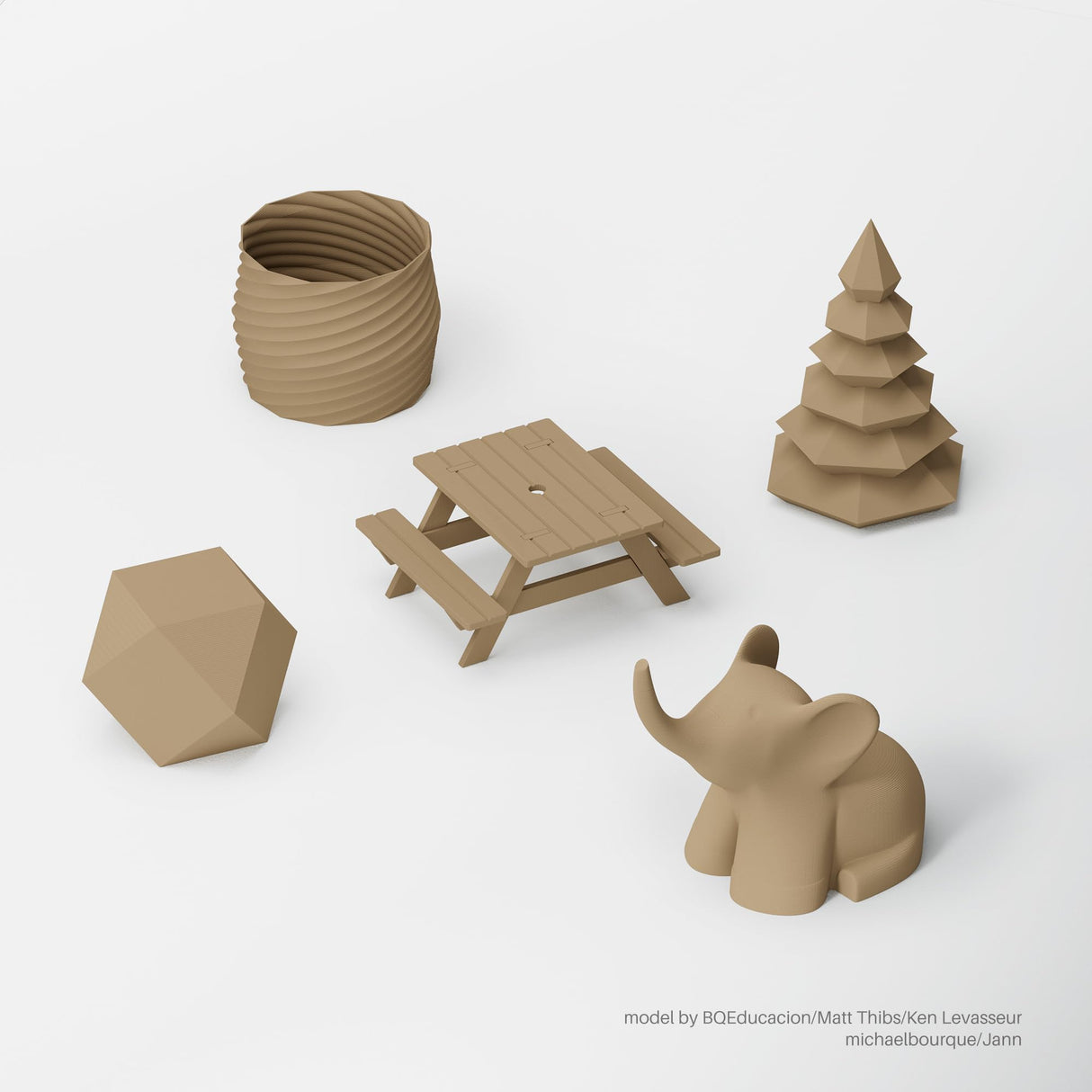 ELEGOO Wood PLA Filament 1.75mm 1KG, Real Wood Fibers Added 3D Printer Filament Dimensional Accuracy +/- 0.02mm, 1kg Spool(2.2lbs) Fits for Most FDM 3D Printers ELEGOO