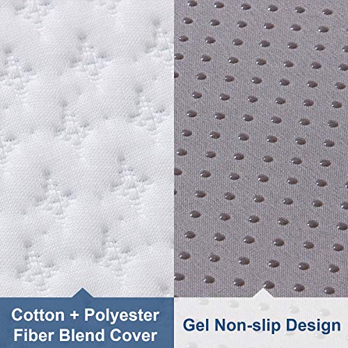 Folding Mattress Queen - Tri Fold Futon Mattress Portable Floor Mattress with Soft Breathable Cover for Guests Temporary Use Foldable Camping Sofa Bed for Back Pain Relief, 60"x80"x4" Sedefen