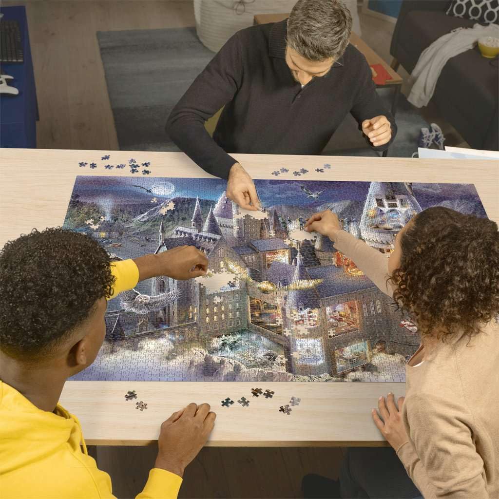 Ravensburger Harry Potter: Hogwarts Castle Cutaway 3000 Piece Jigsaw Puzzle - 17561 - Handcrafted Tooling, Made in Germany, Every Piece Fits Together Perfectly Ravensburger