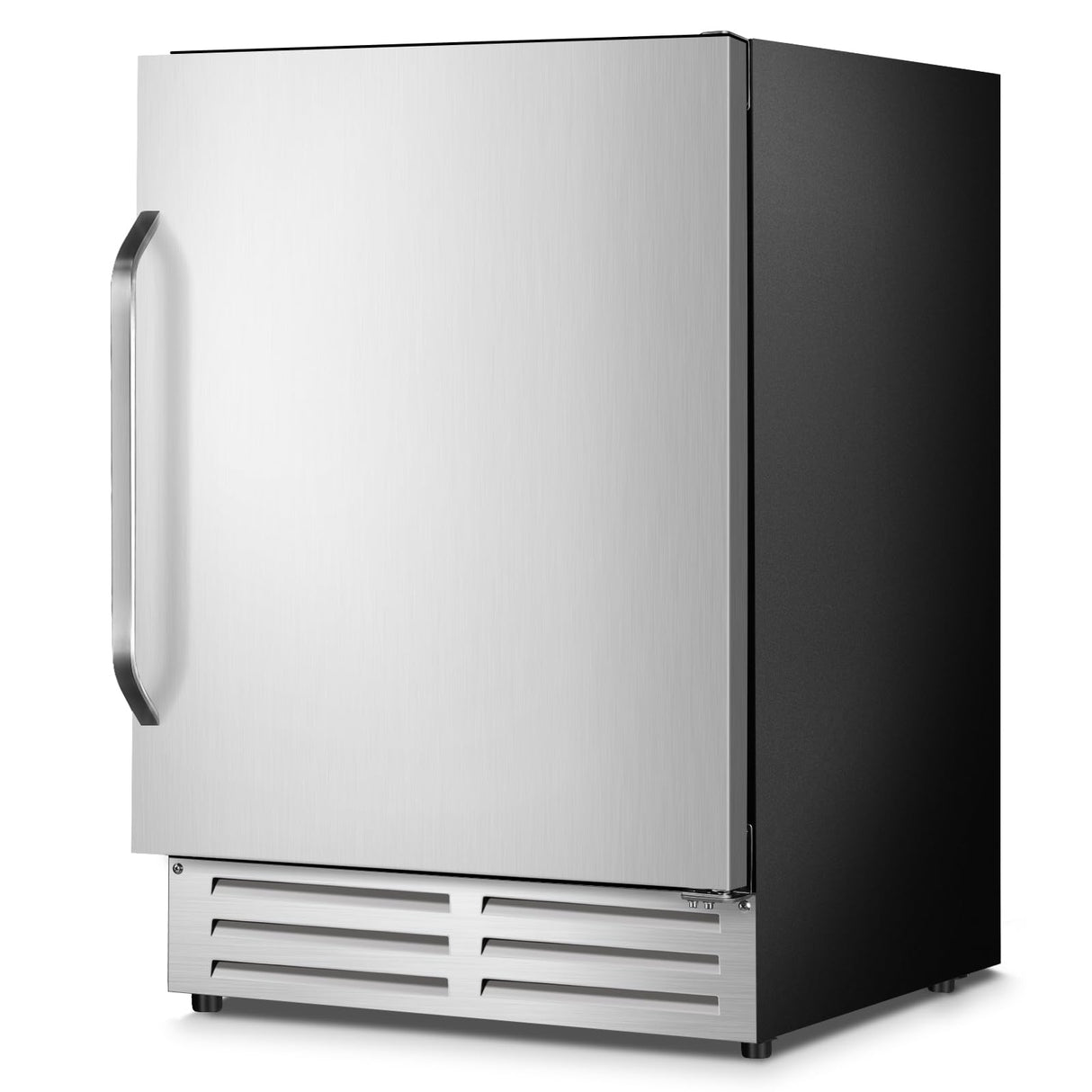 Velivi 24 Inch Beverage Refrigerator Outdoor, Under Counter Beverage Cooler for Patio, Built-in Drink Fridge 210 Cans, with Stainless Steel Door for Soda, Beer, Wine Velivi