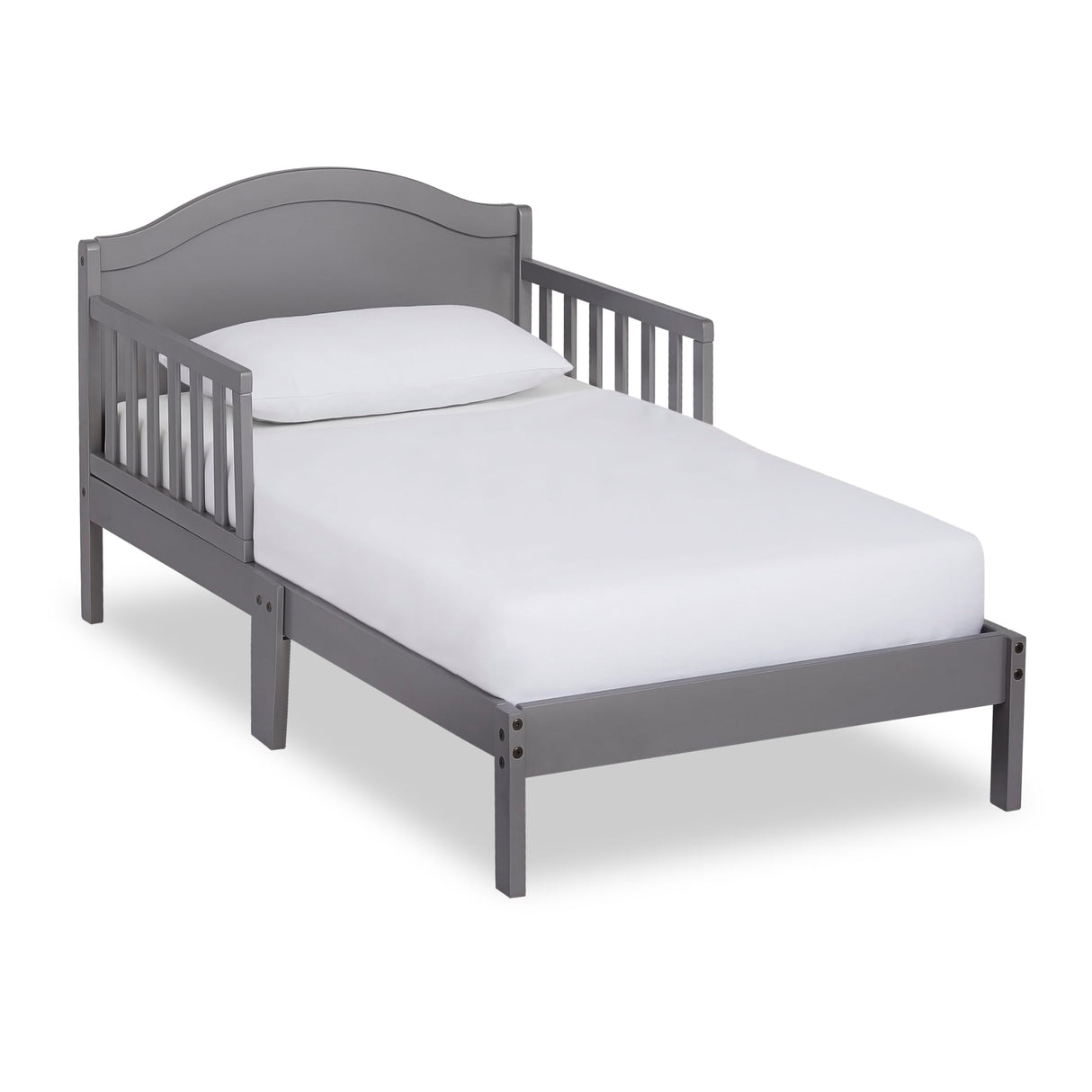 Dream On Me Sydney Toddler Bed in Steel Grey, Greenguard Gold Certified Dream On Me