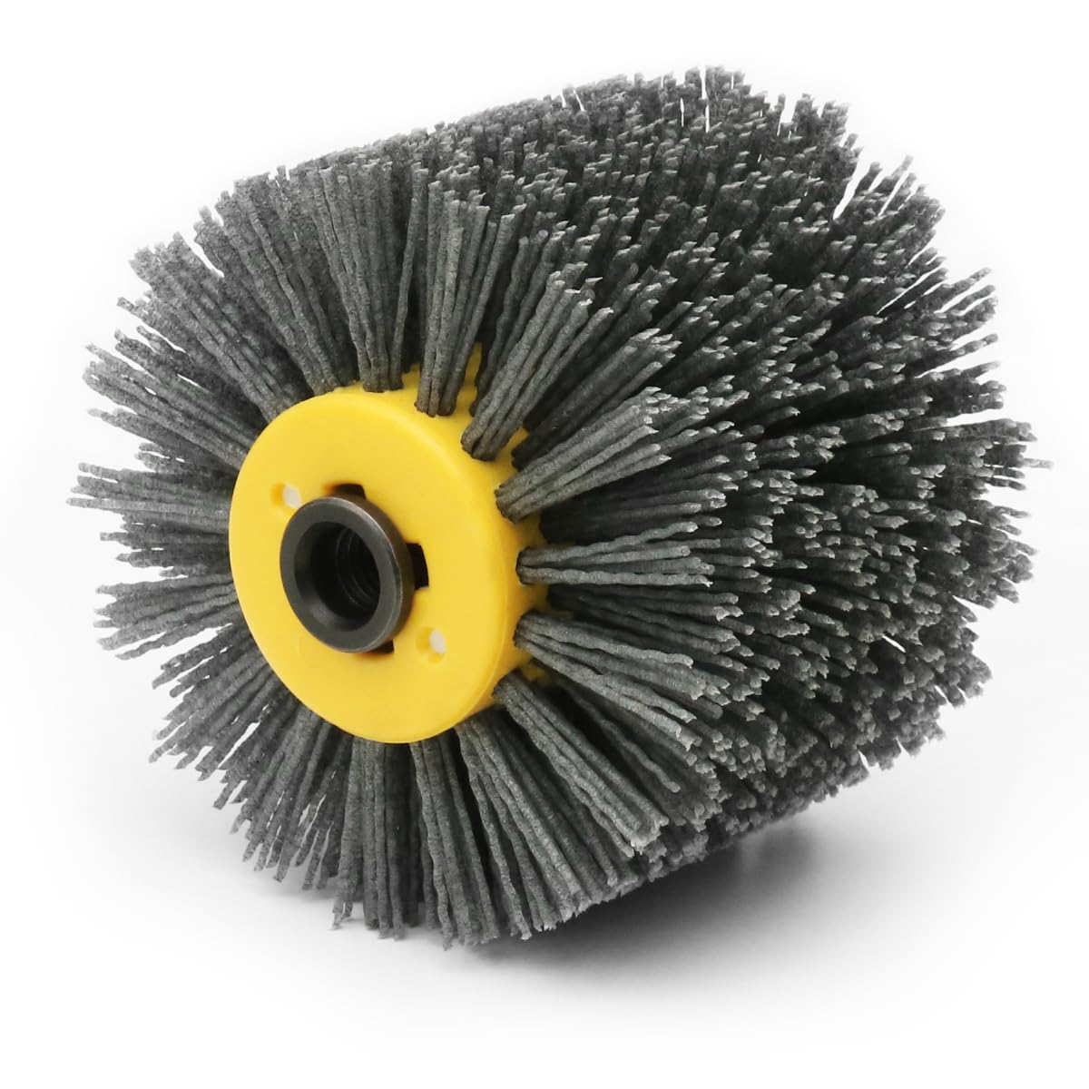 Burnishing Polishing Machine and Attachment for Angle Grinder, Angle Grinder Accessories Polishing Wheel Drawing Machine for Wood Stainless Steel Polishing loonpon