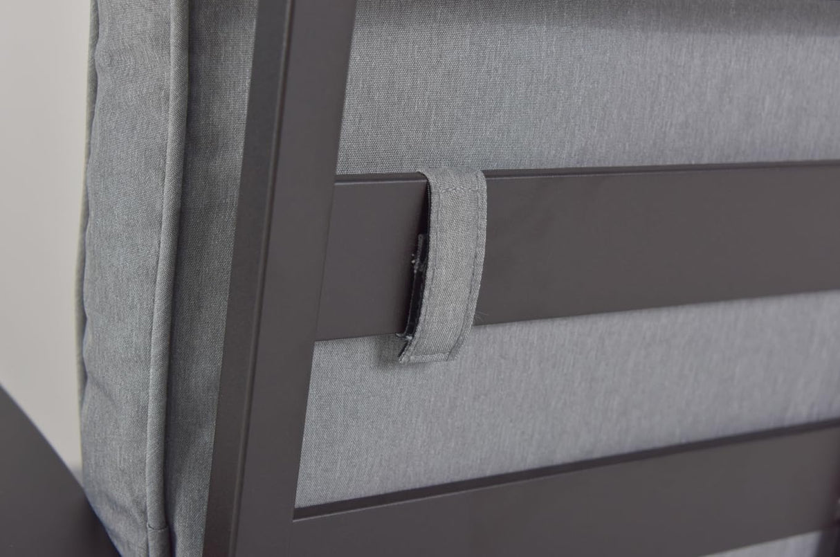 Kurapika 3 Pieces Patio Furniture Set, Outdoor Aluminum Swivel Gliders Rocker, Patio Bistro Set Rocking Chair with Tempered Glass Side Table and Thickened Cushions for Porch Garden Deck (Sand) Kurapika