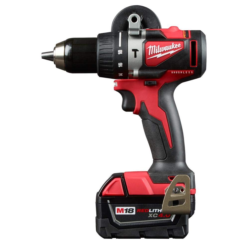 Milwaukee 2893-22CXP M18 18-Volt Lithium-Ion Brushless Cordless Hammer Drill/Impact/Hackzaw Combo Kit (3-Tool) with 2 Batteries, Charger and Bag Milwaukee