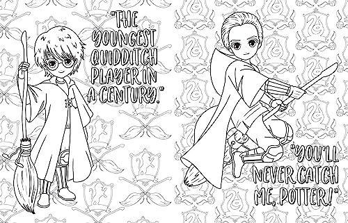 Magical Games Coloring Book (Harry Potter) WoodArtSupply