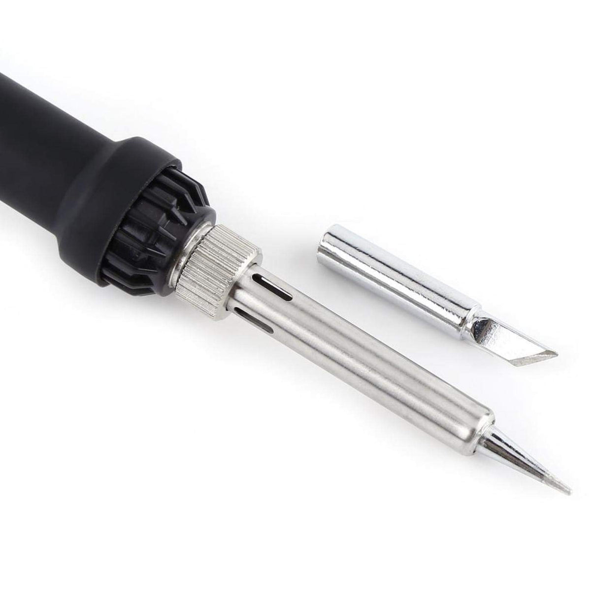 Soldering Iron Kit 220V 60W Adjustable Temperature Soldering Iron with 5 Tips EVTSCAN