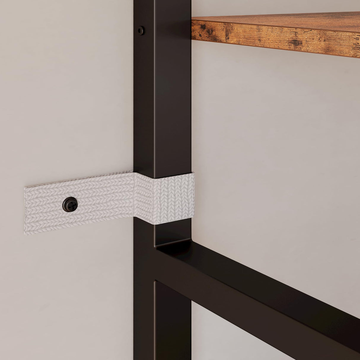 IRONCK Bookshelves 6 Tiers Triple Wide Industrial Bookshelf, Large Etagere Bookshelf Open Display Shelves with Metal Frame for Living Room Bedroom Home Office IRONCK