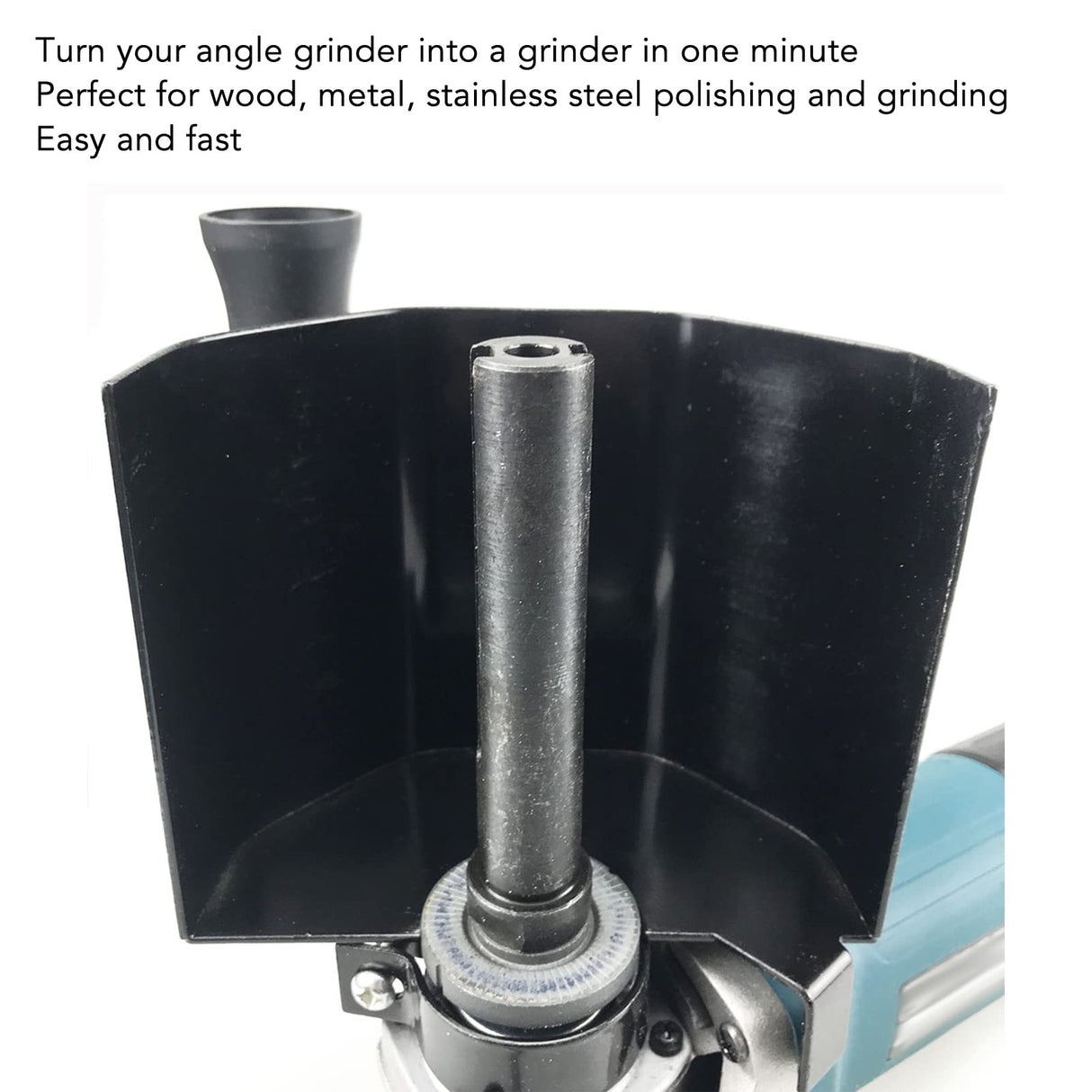 Burnishing Polishing Machine Kit, Handheld Electric Sander Polisher Kit for for Metal, Stainless Steel, Plastic, Wood ViaGasaFamido