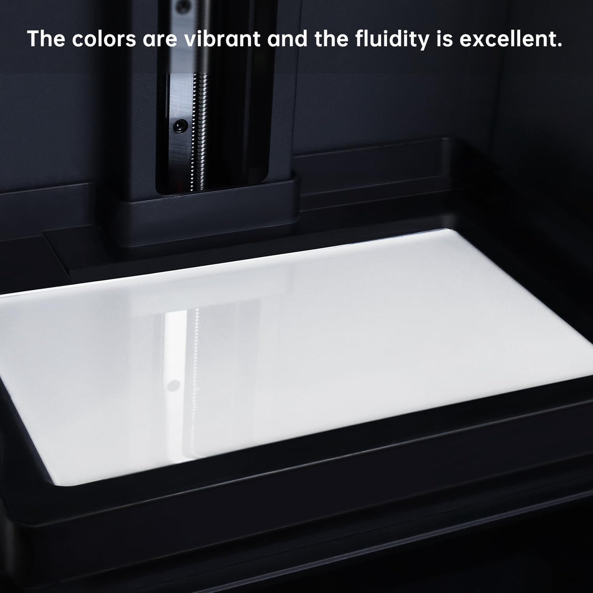 Uniformation PLA Plant-Based Resin Biodegradable UV Curing Resin 405nm for LCD 3D Printer, Low Odor,High Precision (ABS White, 1000g) Uniformation