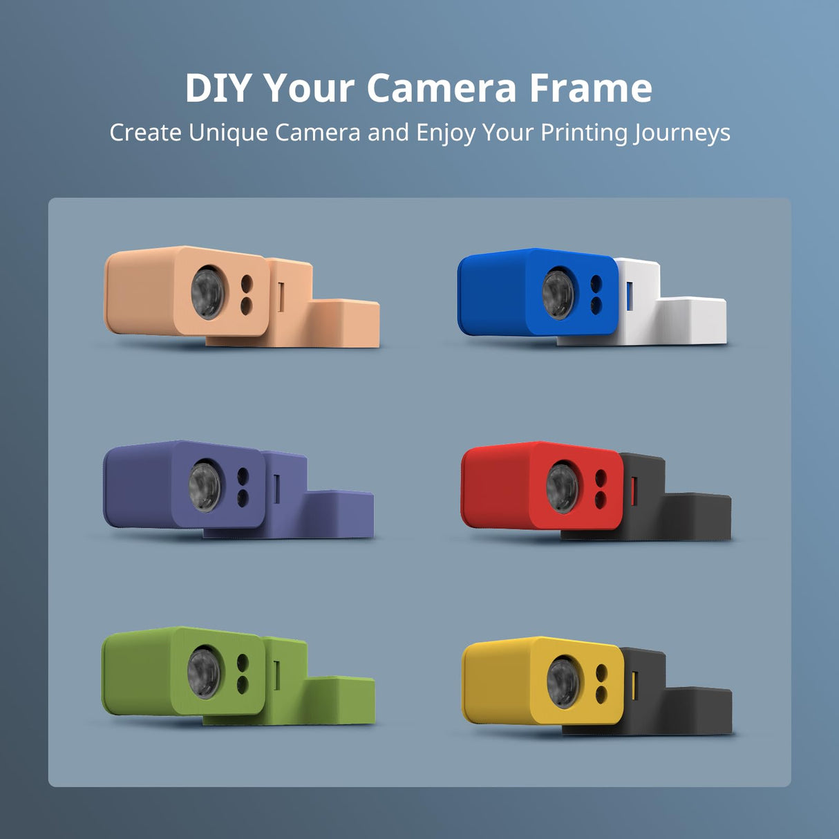 Anycubic Kobra 3 3D Printer Camera, Real-Time and Remote Monitoring, Ultra Clear Resolution, Easy to Assemble and DIY Frame, Compatible with Kobra 3/ Kobra 2 Pro/Plus/Max/Klipper Printer/Computer ANYCUBIC