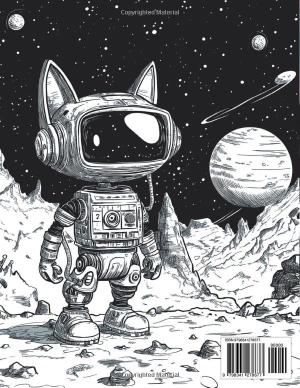 Cat Coloring Book for Adults: 50+ Unique Designs for Men and Women to Overcome Anxiety and Stress Relief, Calming and Adorable Drawings WoodArtSupply