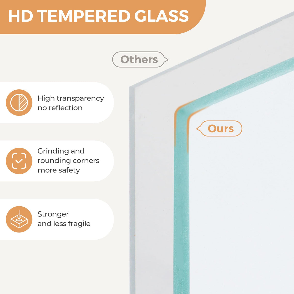 Axeman 8 x 10 Picture Frame - Solid Walnut Frame 8x10 Matted to 5x7 - Rounded Corner Walnut Photo Frame 8 by 10 with Tempered Glass - Natural Wood Picture Frame with Removable Ivory Mat - Walnut Axeman