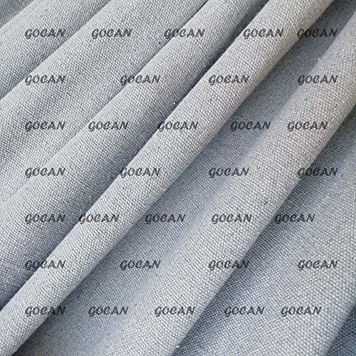 GOCAN Brazilian Double Hammock 2 Person Extra Large 330X150cm Load Capacity 600Pound Canvas Cotton Hammock for Patio Porch Garden Backyard Lounging Outdoor and Indoor XXL(Grey) GOCAN
