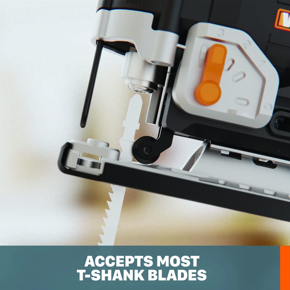 Worx NITRO 20V Power Share Cordless Jigsaw with Brushless Motor - WX542L.9 (Tool Only) WORX