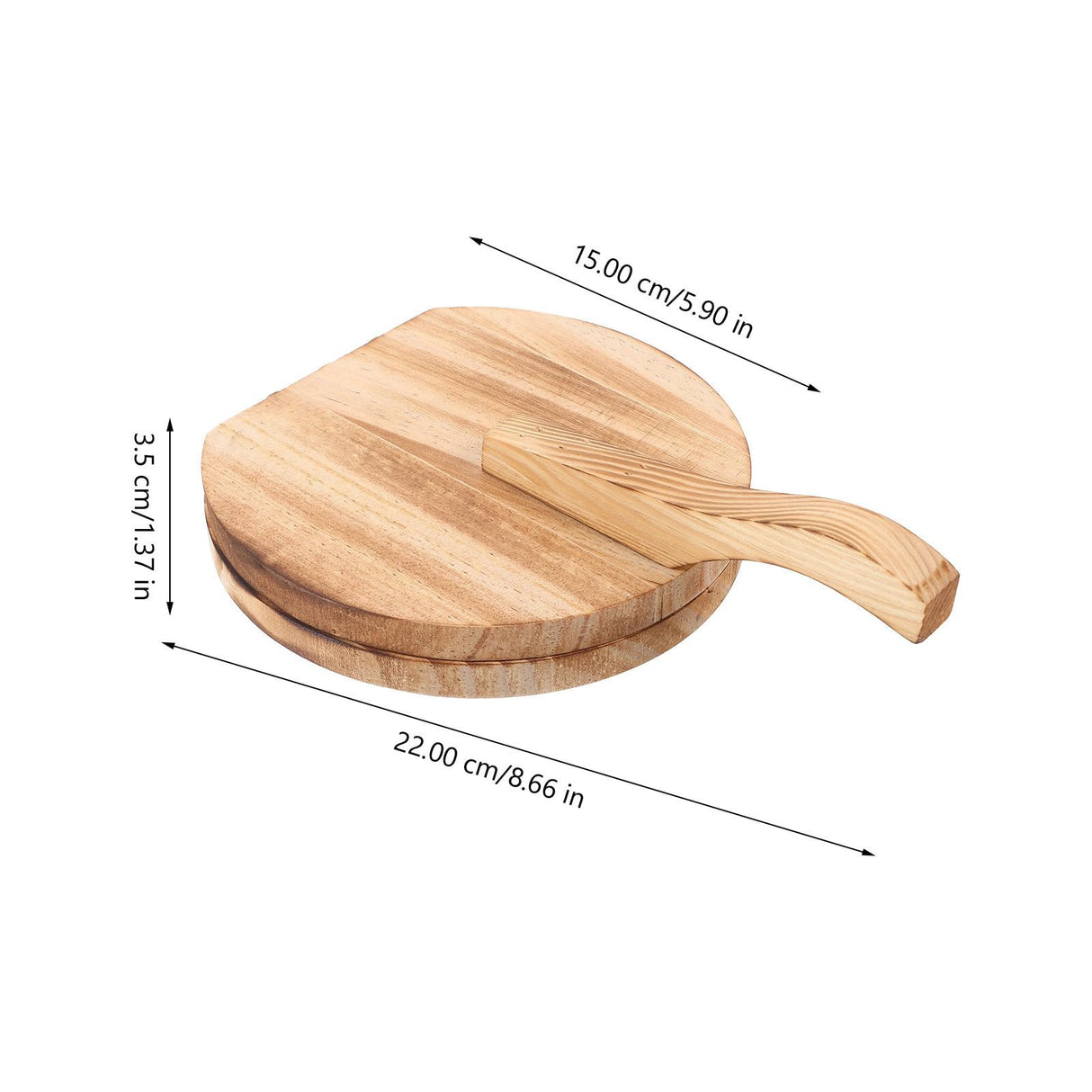 Cabilock Wooden Tortilla Press-Tortilla Press Maker Waffle and Pizza Dough Presser for Homemade Mexican Tortillera, Roti, Chapati, Taco, Dumpling Wrappers Cabilock