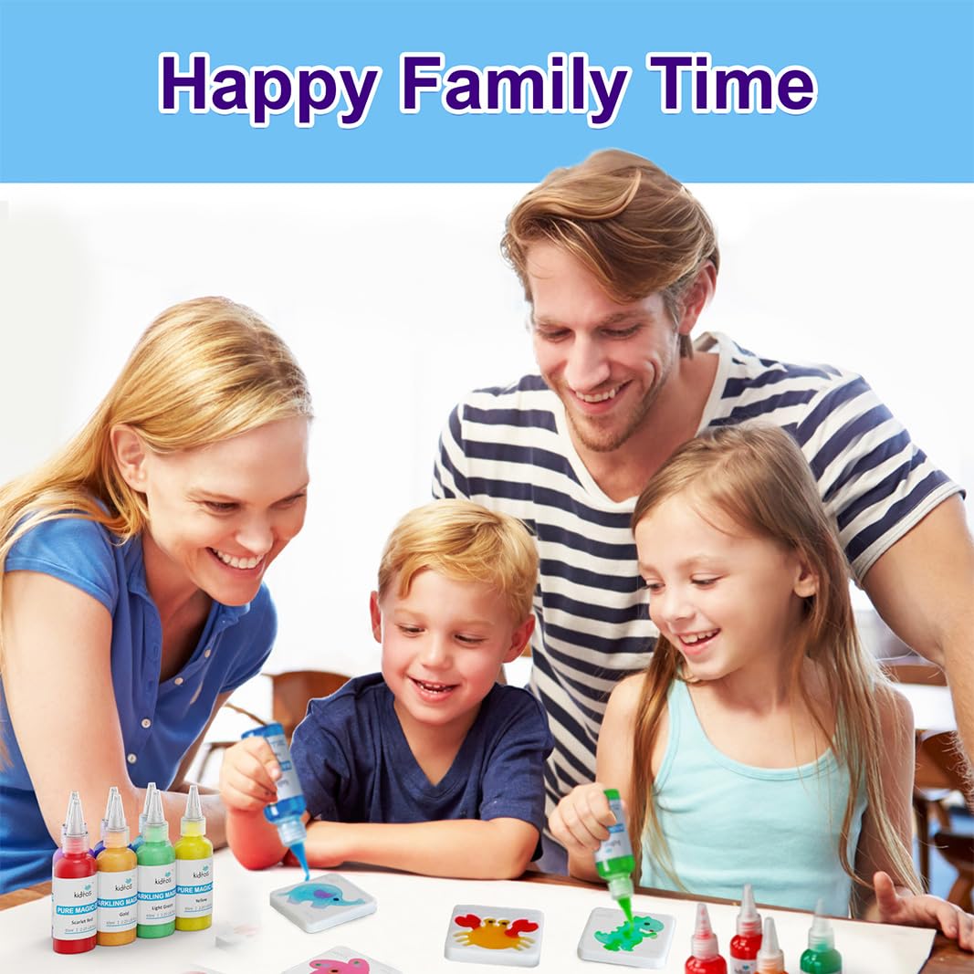 Kiditos Magic Water Elf Toy Kit,Aqua Fairy Water Gel Kit-10 Magic Gels&6 Molds-Make Your Own Water Pets&Squishy Toys–Fun Summer DIY Craft Kit,Birthday Gifts&Party Favors for Kids Ages 3+ Kiditos